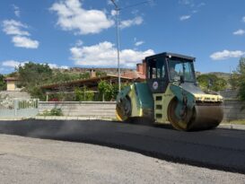 Tuzköy Mahallesi Afet Evleri Bölgesinde Sıcak Asfalt Çalışmaları Devam Ediyor!