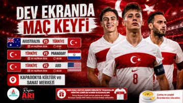 A Milli Futbol Takımı’nın Dünya Kupası Yolculuğu Dev Ekranda