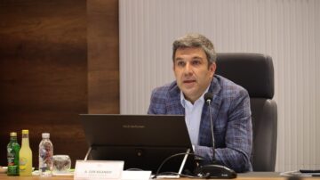 Aslanbay, Sanatçı Kato ve Kapadokya Stratejik İstişare Heyeti üyeleriyle görüştü