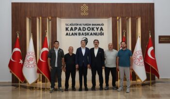 İHH Nevşehir İl Başkanı Sesli, Kapadokya Alan Başkanı Aslanbay’ı ziyaret etti