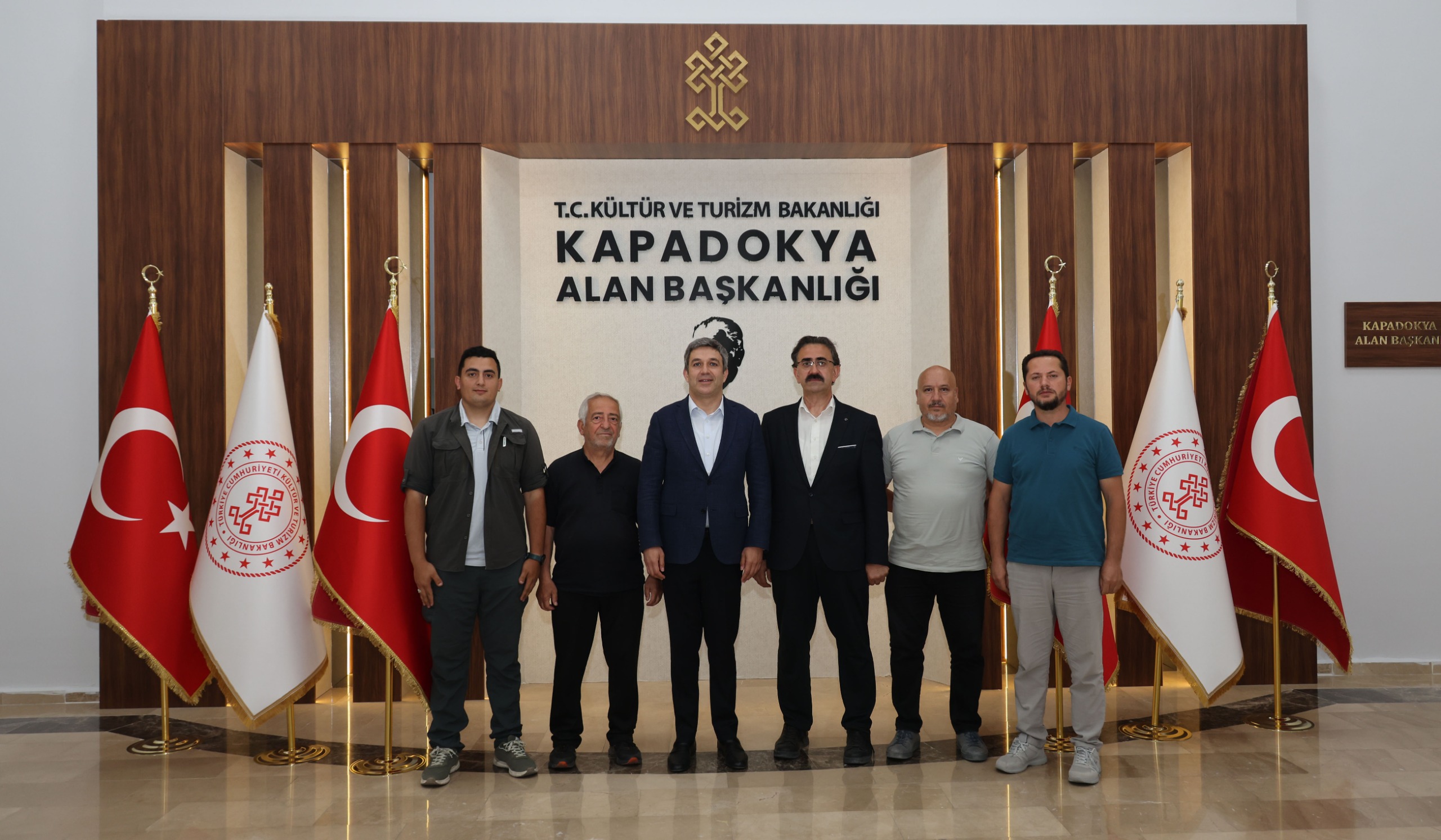 İHH Nevşehir İl Başkanı Sesli, Kapadokya Alan Başkanı Aslanbay’ı ziyaret etti