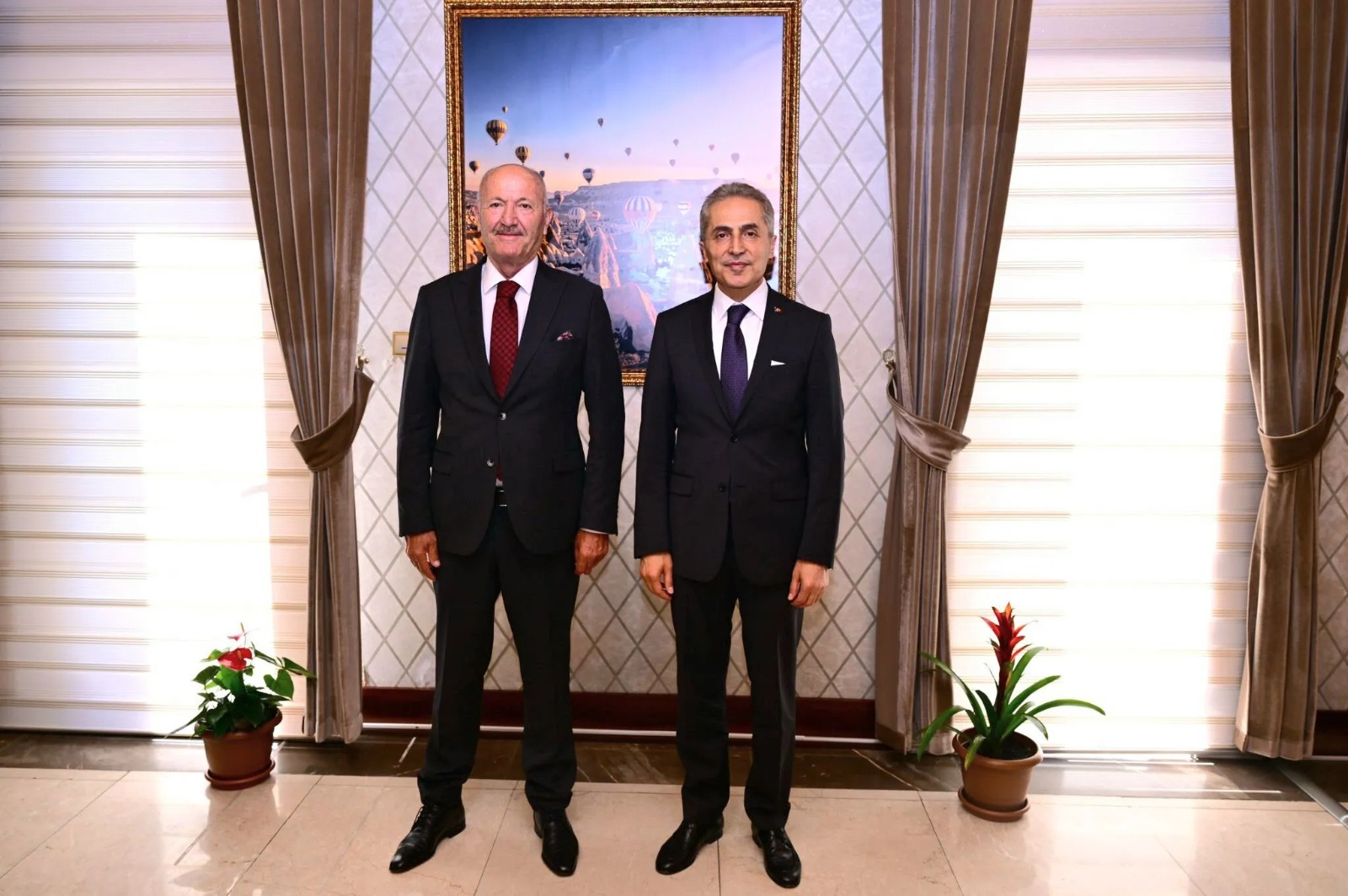 Ertaş Grup Yönetim Kurulu Başkanı Musa Ertaş’tan Vali Hüseyin Kök’e Hayırlı Olsun Ziyareti