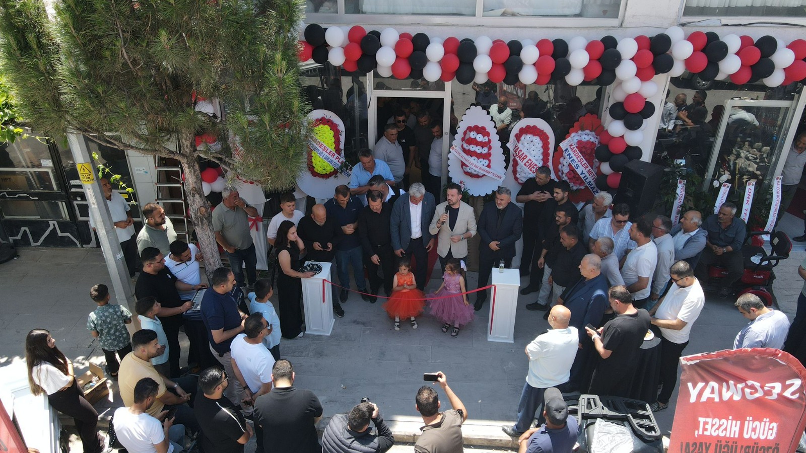 NTSO Başkan Adayı ERTAŞ ve NESBİR Heyeti Taş Motors Açılışına Katıldı