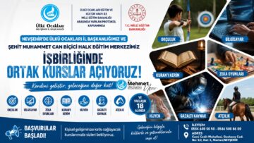 Ülkü Ocakları Nevşehir’de Yaz Kursları Başlıyor