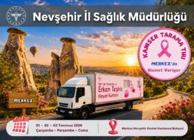 Nevşehir İl Sağlık Müdürlüğü’nden Önemli Duyuru!