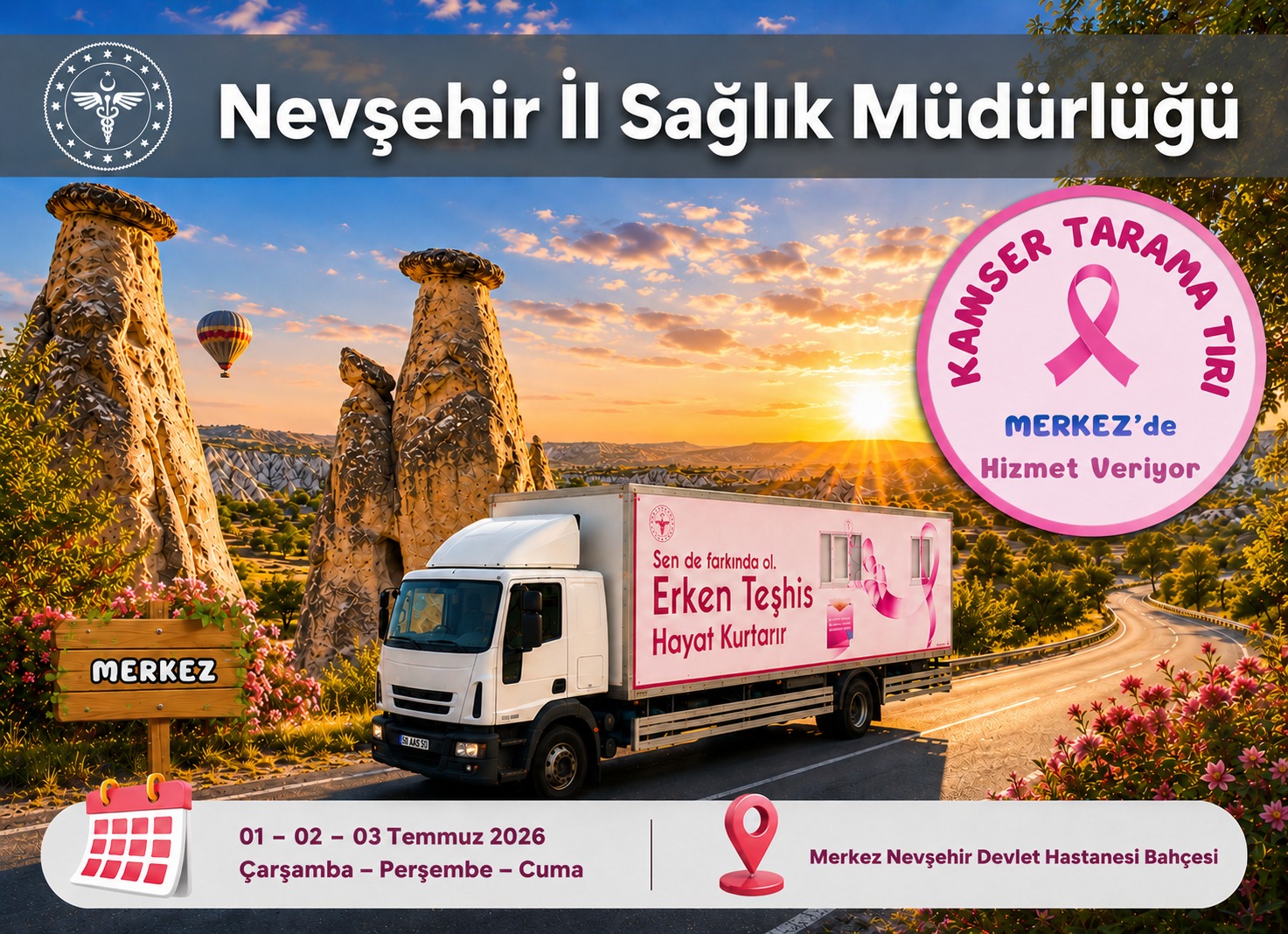 Nevşehir İl Sağlık Müdürlüğü’nden Önemli Duyuru!