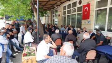 Kapadokya Alan Başkanı Aslanbay, Ayvalı’da vatandaşla buluştu