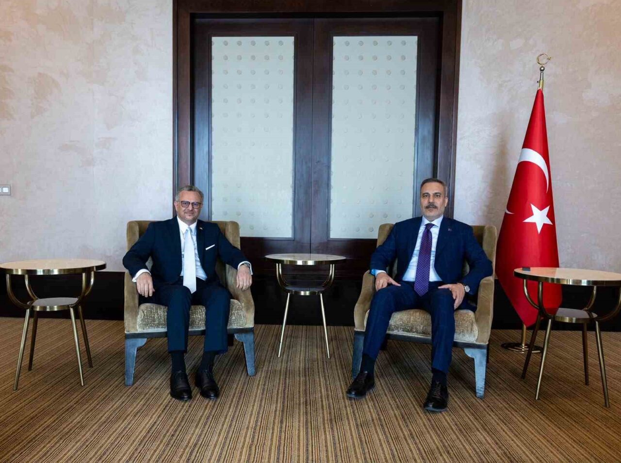 Fidan, Trump’ın Arap ve Afrika İşlerinden Sorumlu Kıdemli Danışmanı Boulos ile görüştü