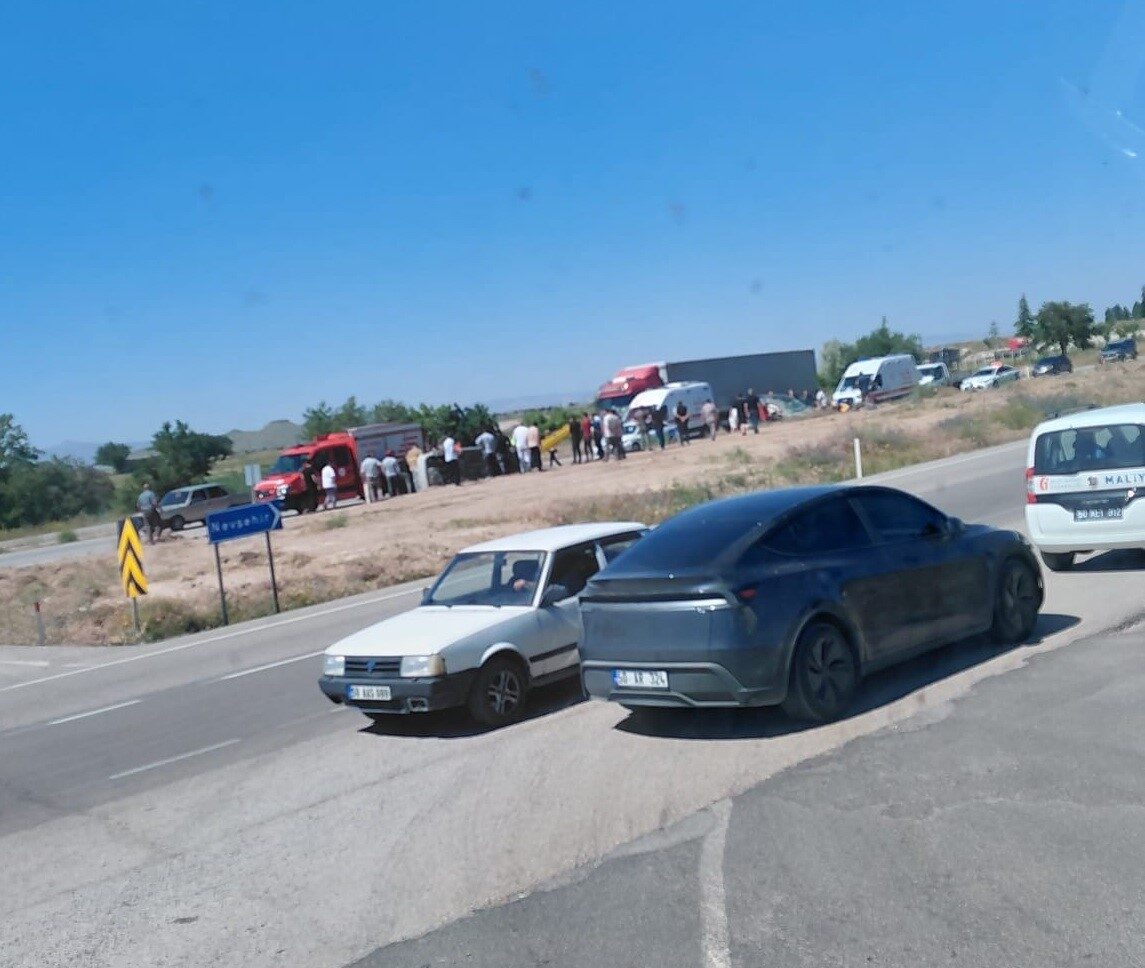 Nevşehir’de trafik kazası: 4 yaralı
