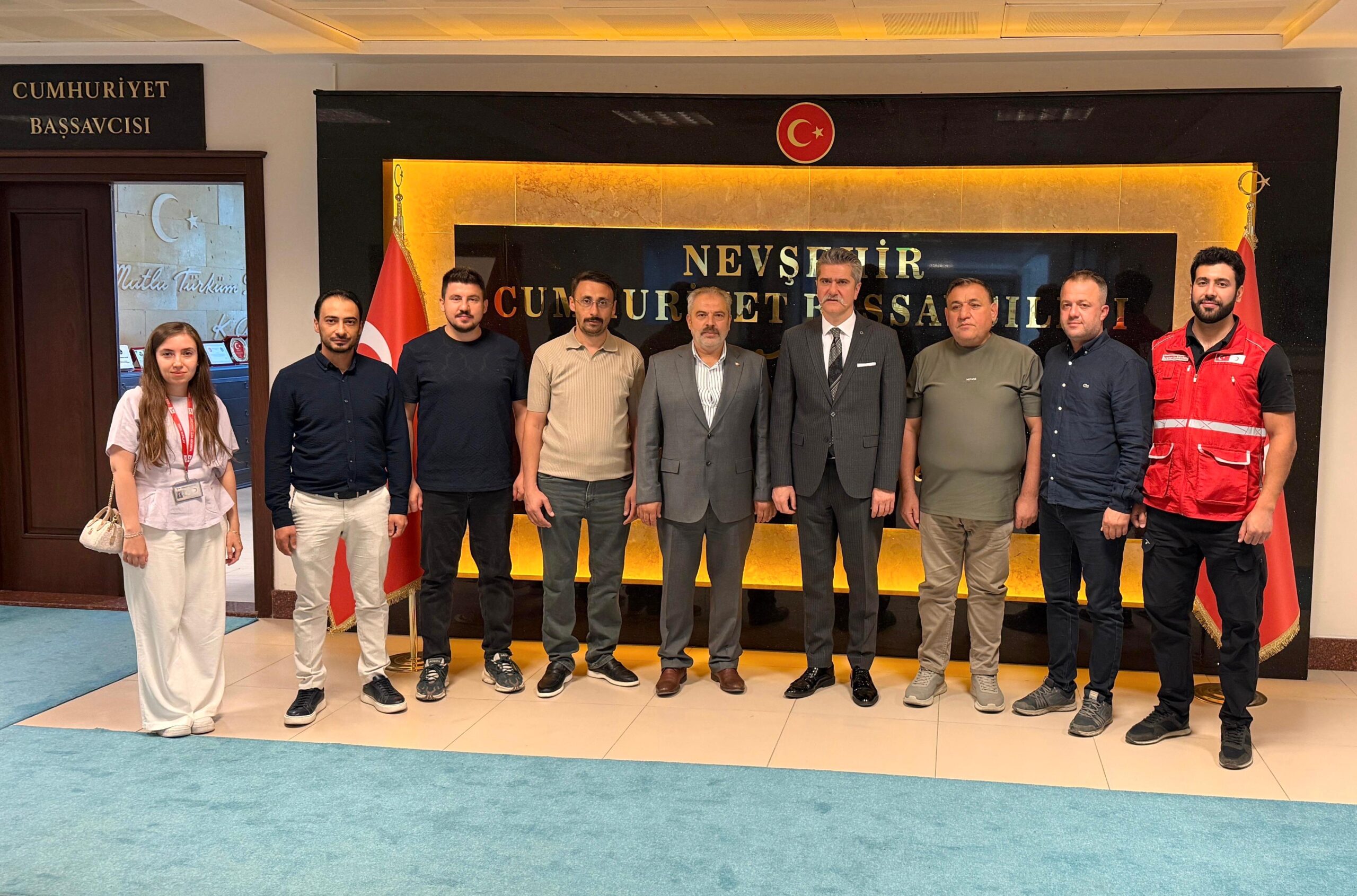 Cumhuriyet Başsavcısı Adem ÇALIŞ’a Kızılay Nevşehir’den Hayırlı Olsun Ziyareti !