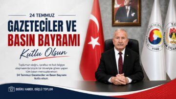 Başkan Salaş’ın 24 Temmuz Gazeteciler ve Basın Bayramı Kutlama Mesajı