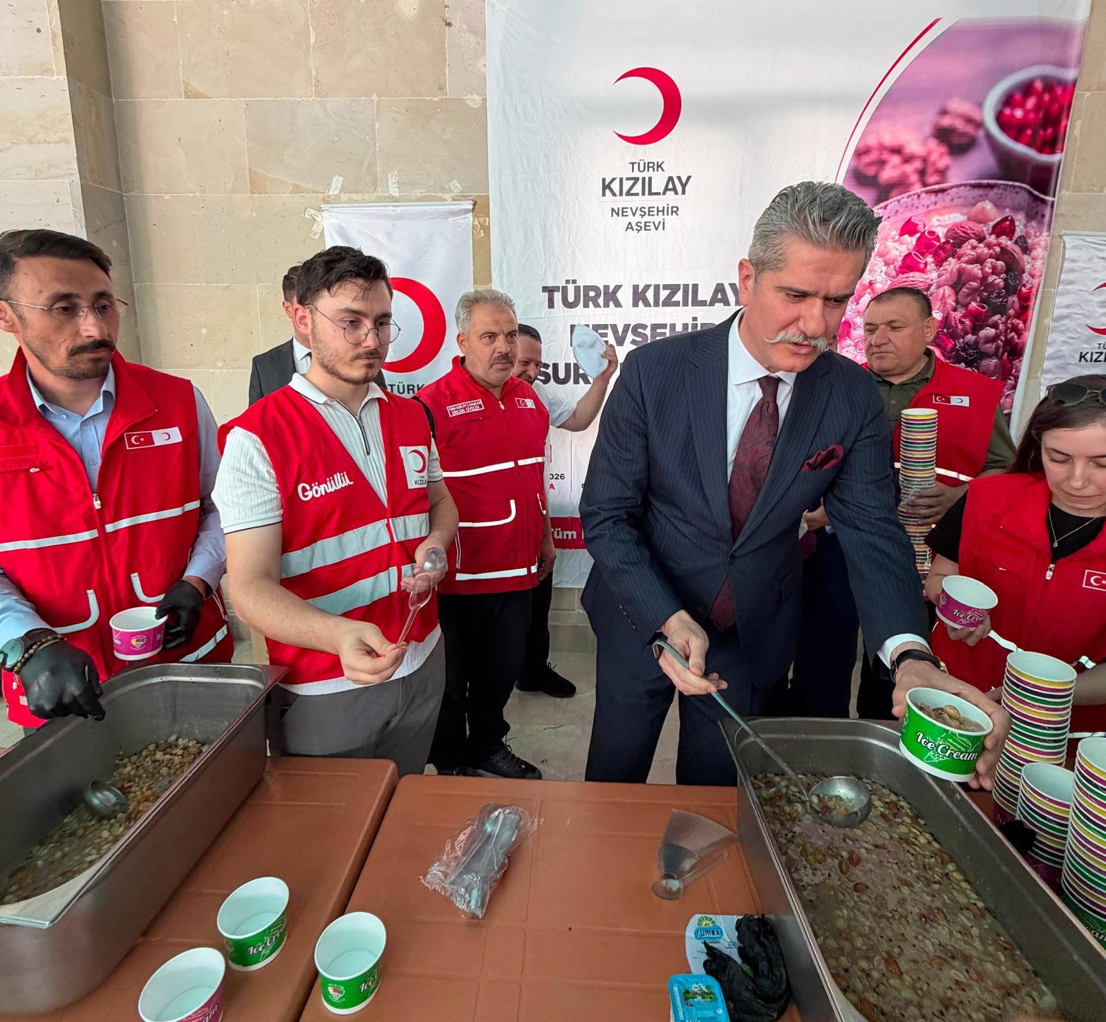 Türk Kızılay Nevşehir’den Muharrem Ayı’nda 5 Bin Kişilik Aşure İkramı