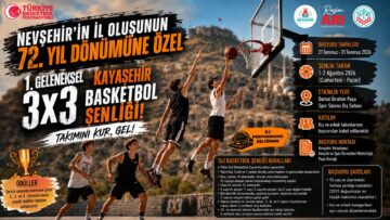 Geleneksel Kayaşehir 3×3 Basketbol Şenliği Başlıyor