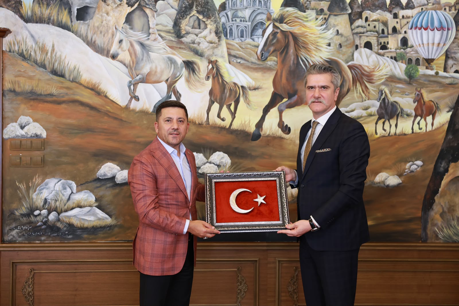Başsavcı Âdem Çalış’tan Belediye Başkan Arı’ya İade-İ Ziyaret