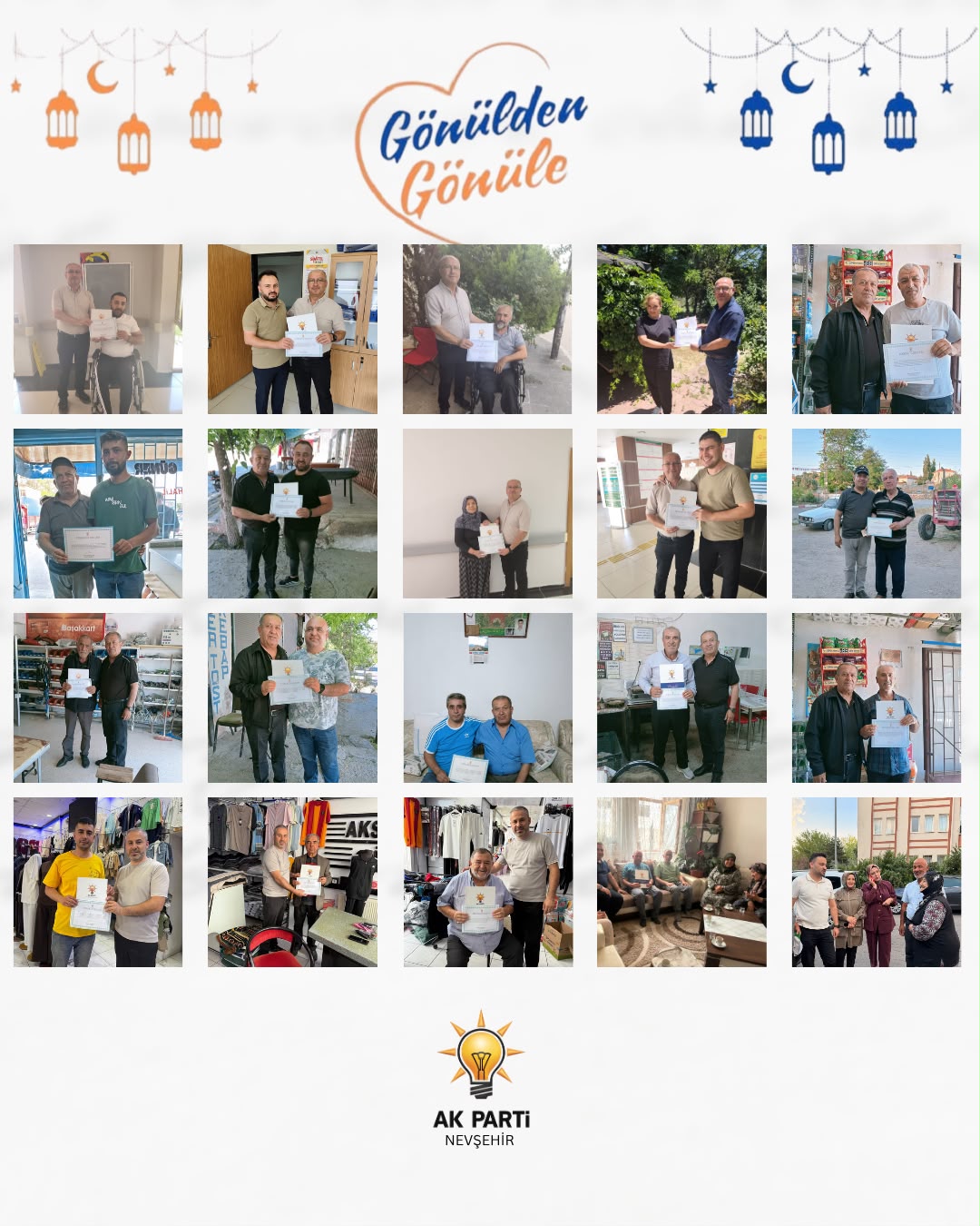 Gönül Birliği Programı Kapsamında Yeni AK Parti Üyelerine Anlamlı Ziyaret
