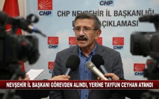 CHP Nevşehir’de Yeni Dönem: Tayfun Ceyhan İl Başkanlığına Atandı