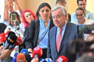 Guterres: “İki toplumun liderleriyle de son derece yapıcı görüşmeler gerçekleştirdim”