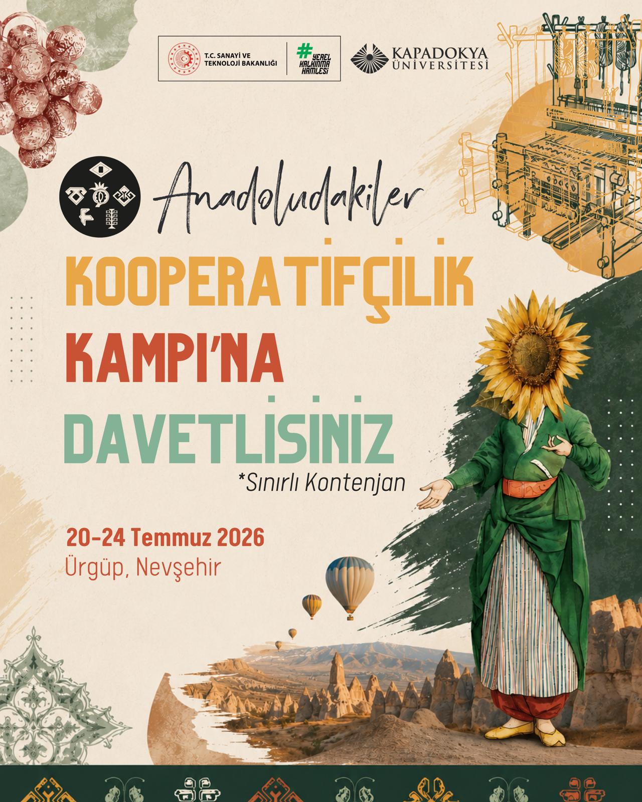 Anadoludakiler Kooperatifçilik Kampı Başvuruları Devam Ediyor