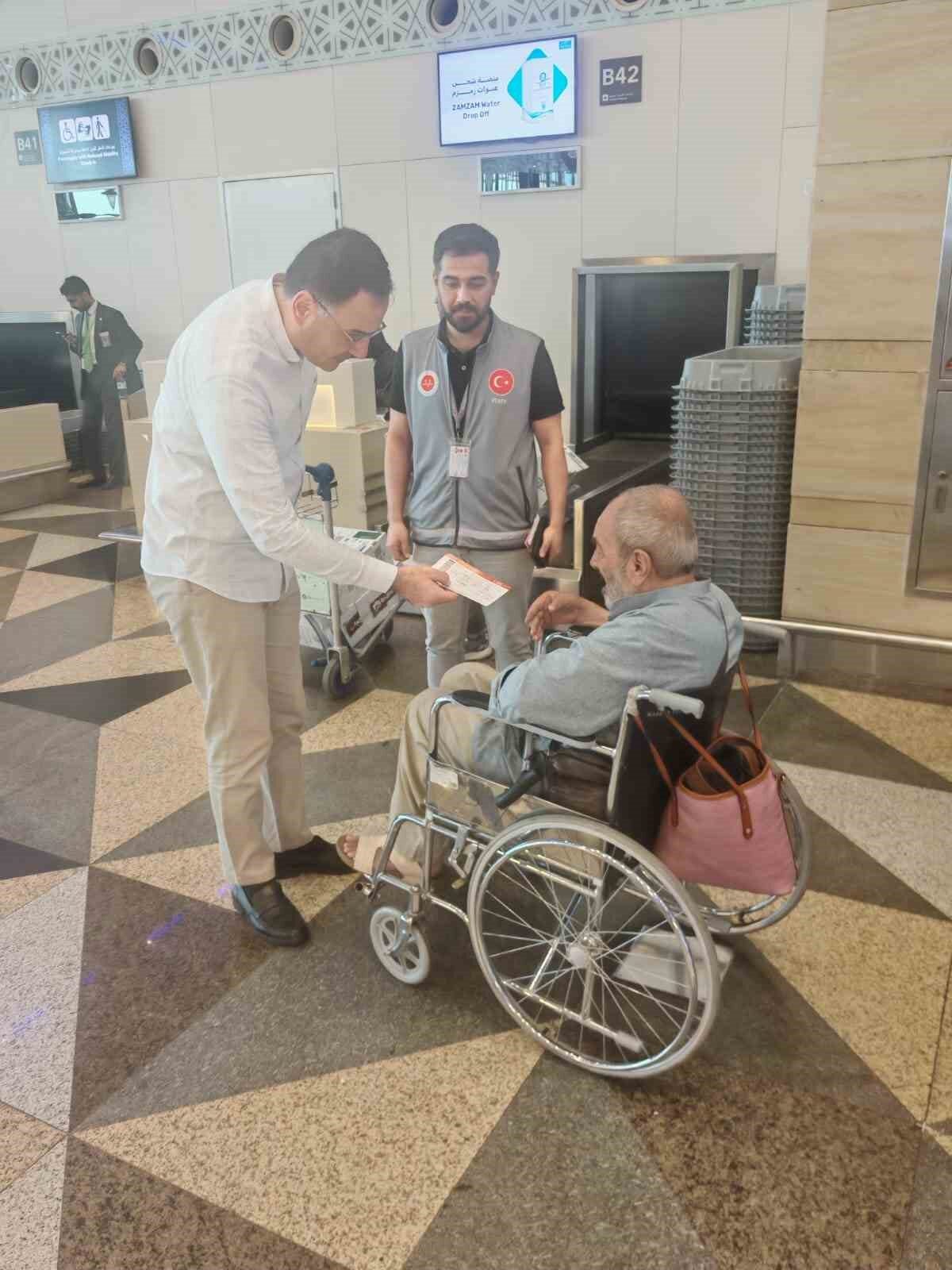 Suudi Arabistan’da yaklaşık 40 yıldır mahsur kalan Ali Baybaş’ın Türkiye’ye doğru yola çıktı