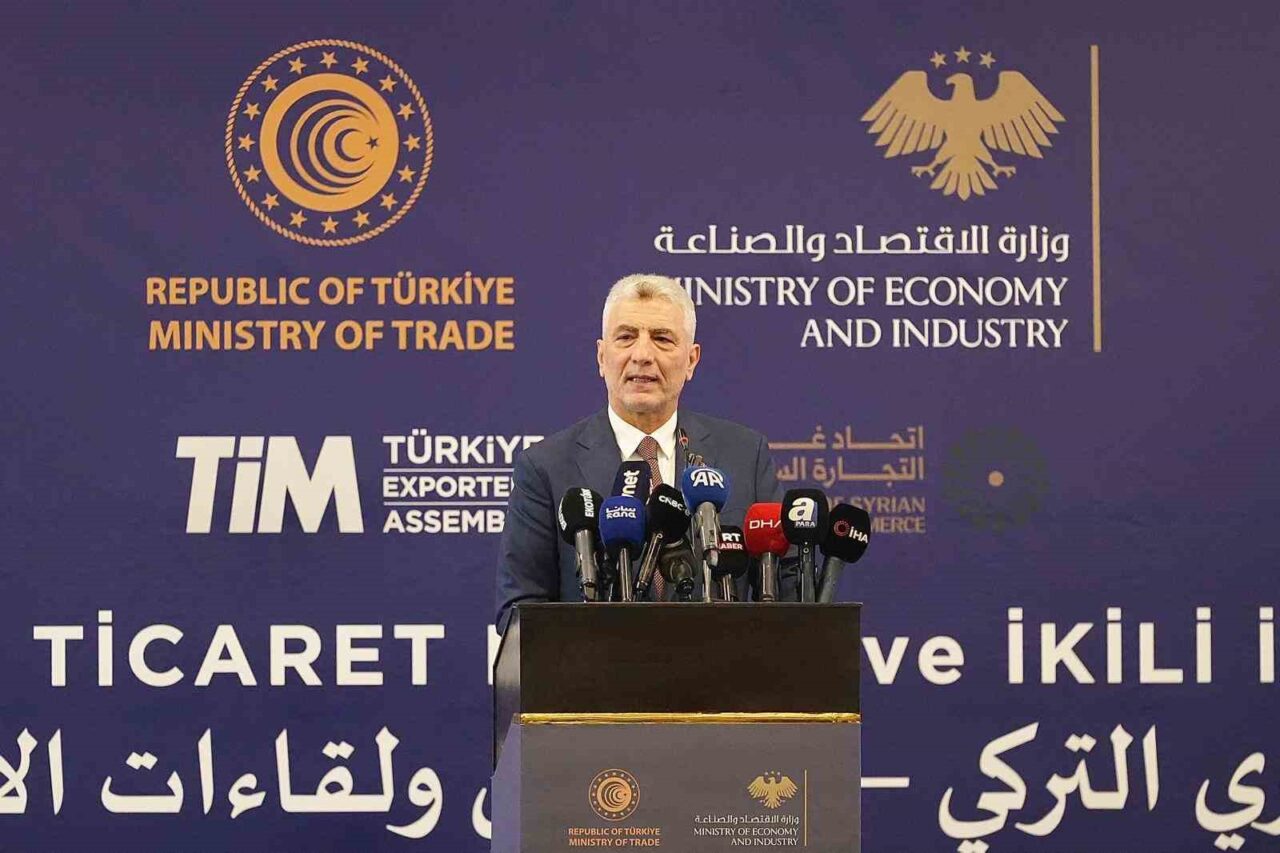Bakan Bolat: “Suriye ile Ticaret hacmi hedefimiz 10 milyar dolar”