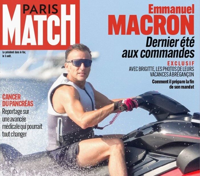Fransa’da orman yangınları devam ederken, Macron’un jet ski ile fotoğrafı tepki çekti