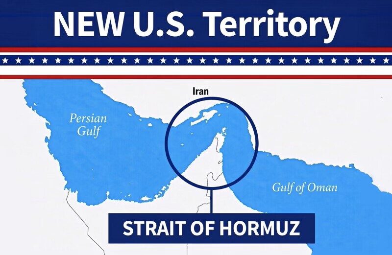 Trump’tan ikinci “Hürmüz yeni ABD toprağı” paylaşımı
