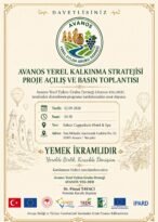AVANOS YEREL EYLEM GRUBU, 12 EYLÜL 2026’DAN KIRSI KALKINMA VİZYONU AÇIKLIYOR