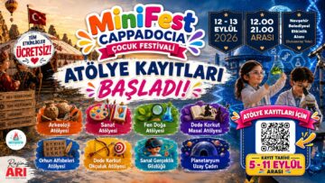 MiniFest Cappadocia Çocuk Festivali Atölye Kayıtları Başlıyor