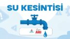 Şehir Genelinde Yaşanabilecek Su Kesintisine Dikkat