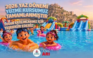 “Yüzme Bilmeyen Kalmasın” Projesi 2026 Yaz Kursu Tamamlandı