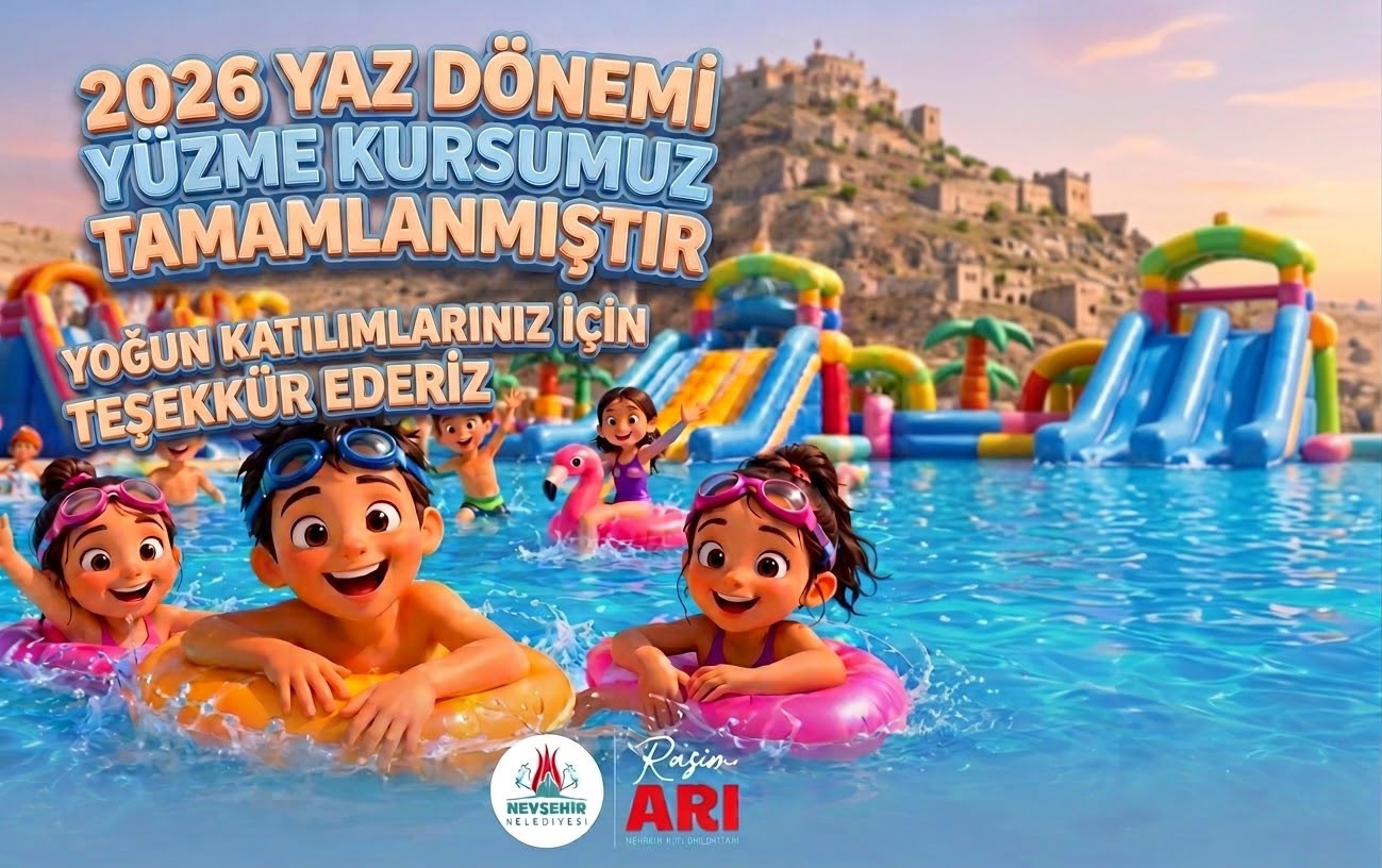 “Yüzme Bilmeyen Kalmasın” Projesi 2026 Yaz Kursu Tamamlandı