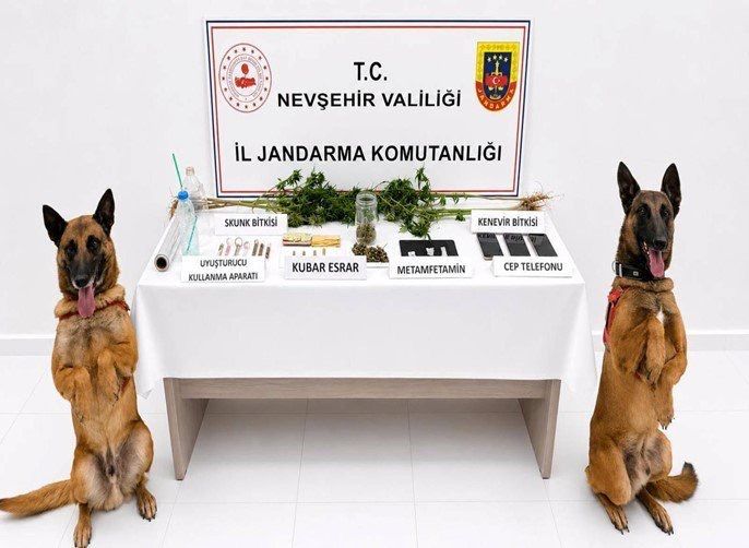 NEVŞEHİR İL JANDARMA KOMUTANLIĞI NARKOTİK SUÇLARLA MÜCADELEDE BÜYÜK BAŞARI ELDE ETTİ