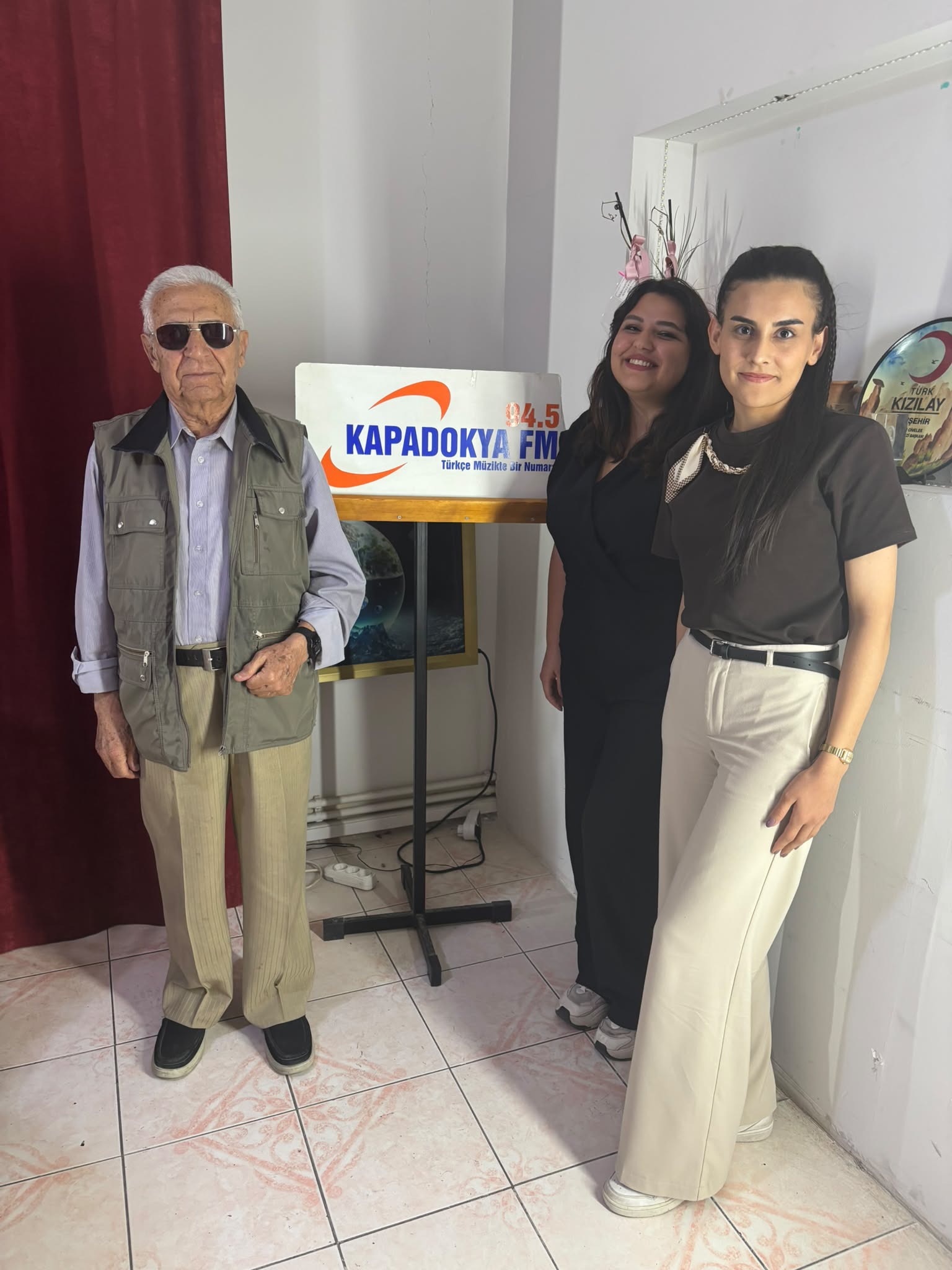 NEVŞEHİR YEŞİLAY YDAM’DA ELİF ÇAYLI’DAN CANLI YAYINLA HİZMET BİLGİLERİ