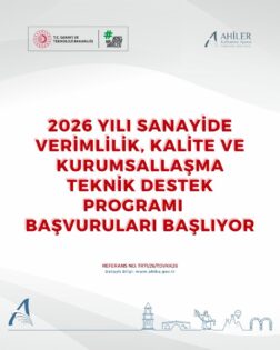 Ahiler Kalkınma Ajansı’ndan KOBİ’lere 10 milyon TL’lik teknik destek
