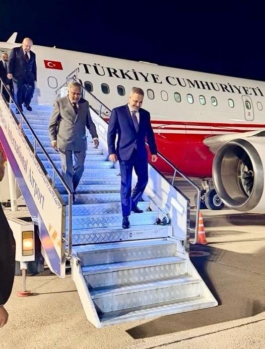 Bakan Fidan ve Güler, Bişkek’te
