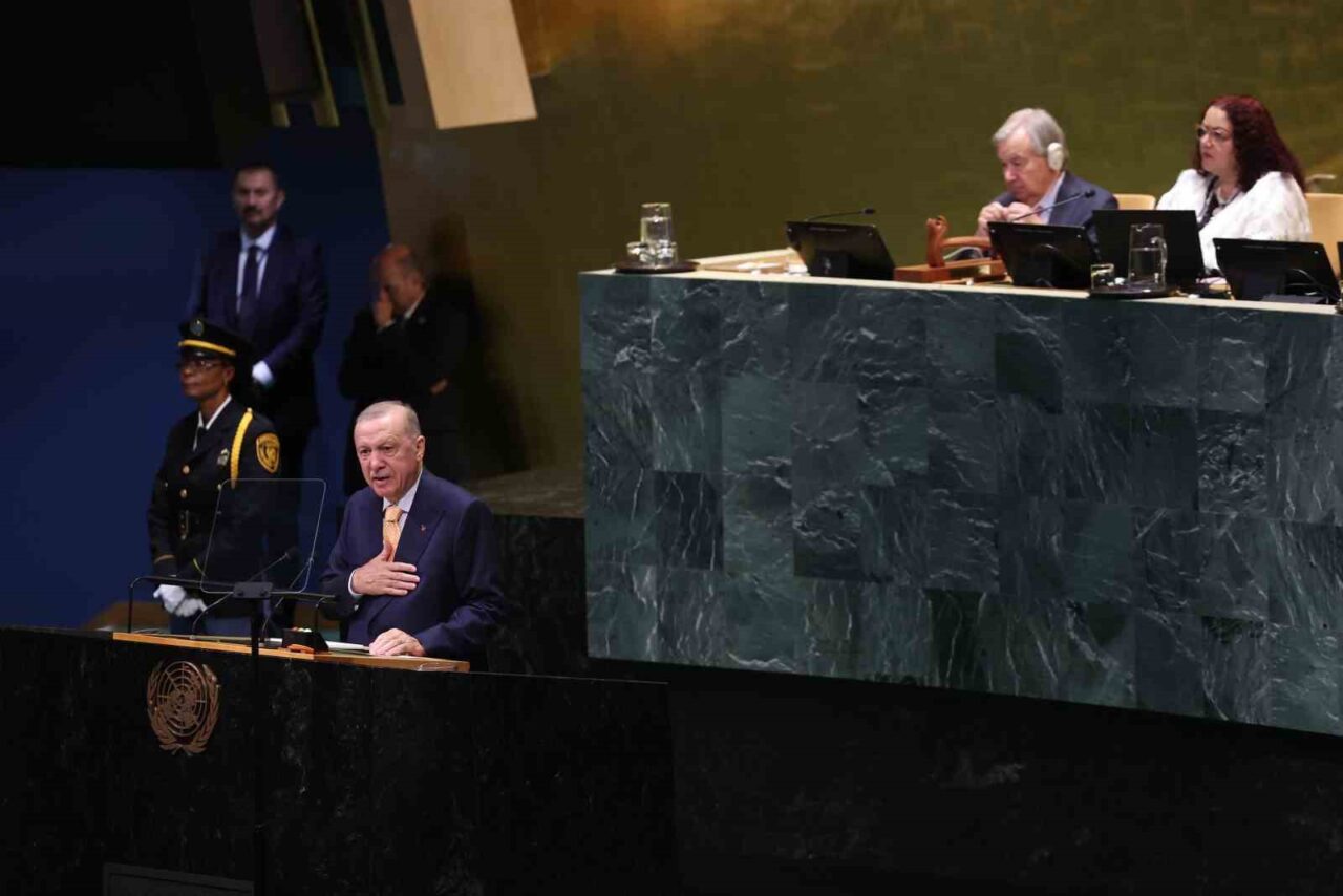 Cumhurbaşkanı Erdoğan: “Filistin halkının mücadelesini bu kürsüden dünyaya duyurmaya devam edeceğiz”