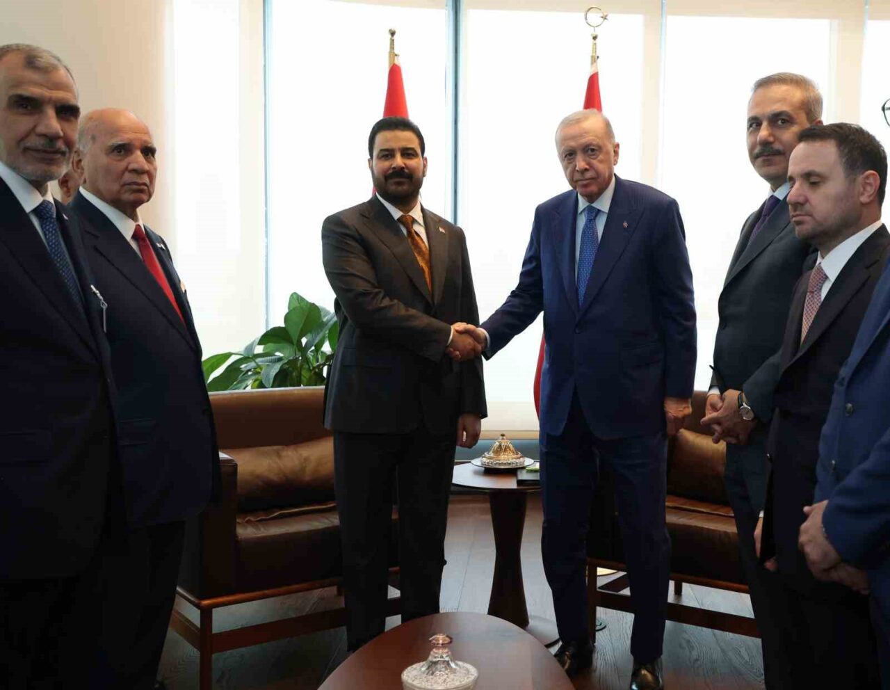 Cumhurbaşkanı Erdoğan, Irak Başbakanı Zeydi’yi kabul etti