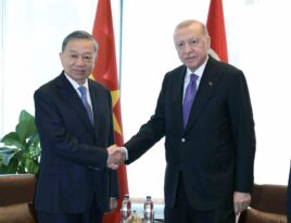Cumhurbaşkanı Erdoğan, Vietnam Devlet Başkanı Lam ile görüştü