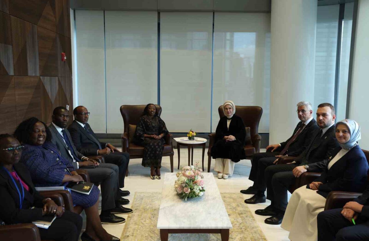 Emine Erdoğan, Kenya Cumhurbaşkanı’nın eşi Rachel Ruto ile görüştü