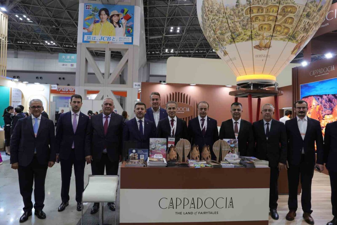 Japonya’daki Turizm Expo Fuarı’nda Kapadokya rüzgarı