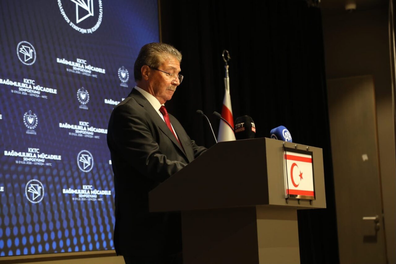 KKTC Başbakanı Üstel: “Bağımlılıkla mücadelede üst düzey yapı oluşturulacak”