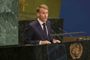Macron: “Gazze karşısında eylemsiz kalmaya devam edersek ne gibi bir güvenilirliğimiz olabilir?”