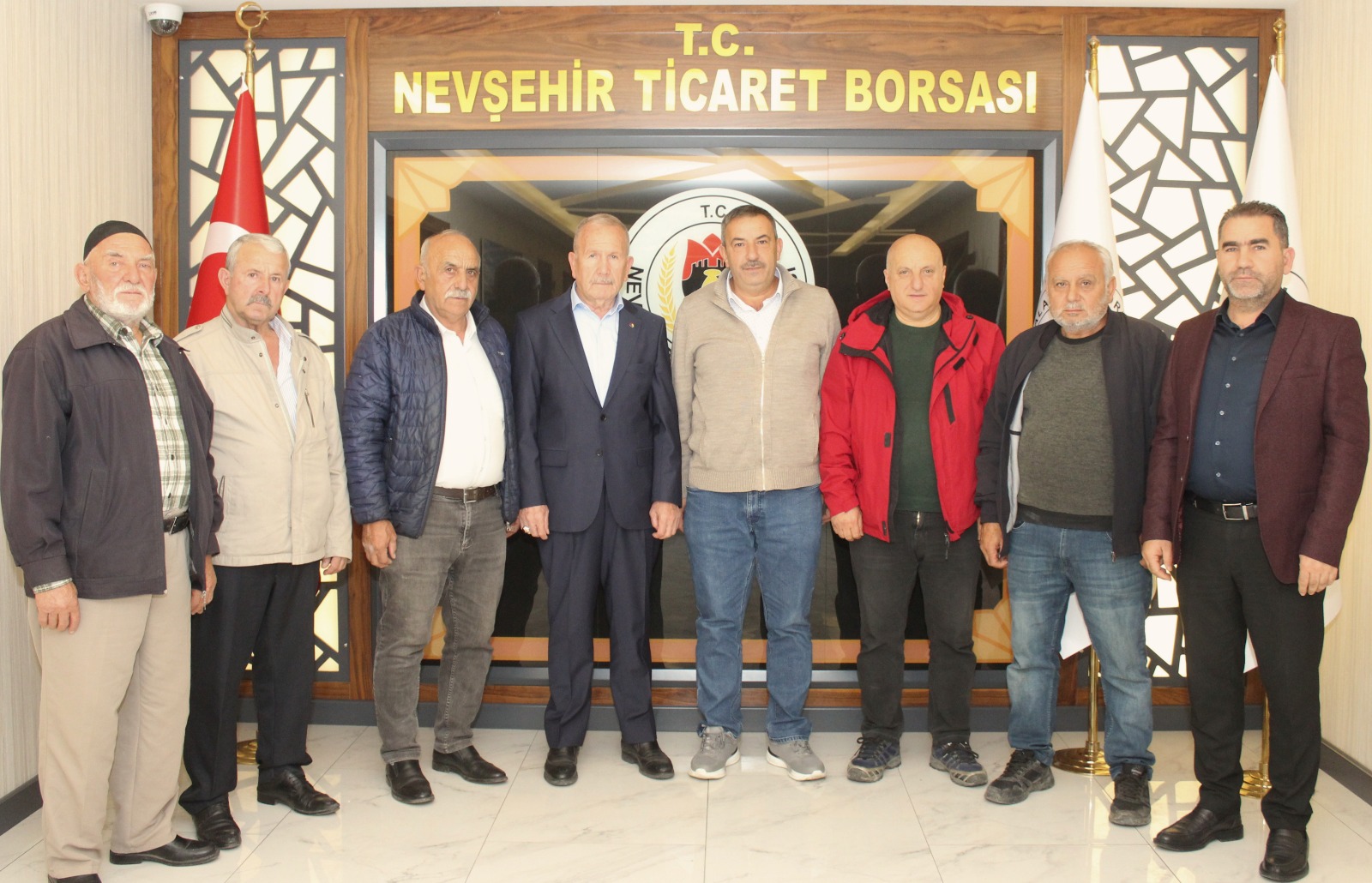 16 Ekim 2026 NEVŞEHİR ZİRAAT ODASI’NDAN NTB BAŞKANI SALAŞ’A HAYIRLI OLSUN ZİYARETİ