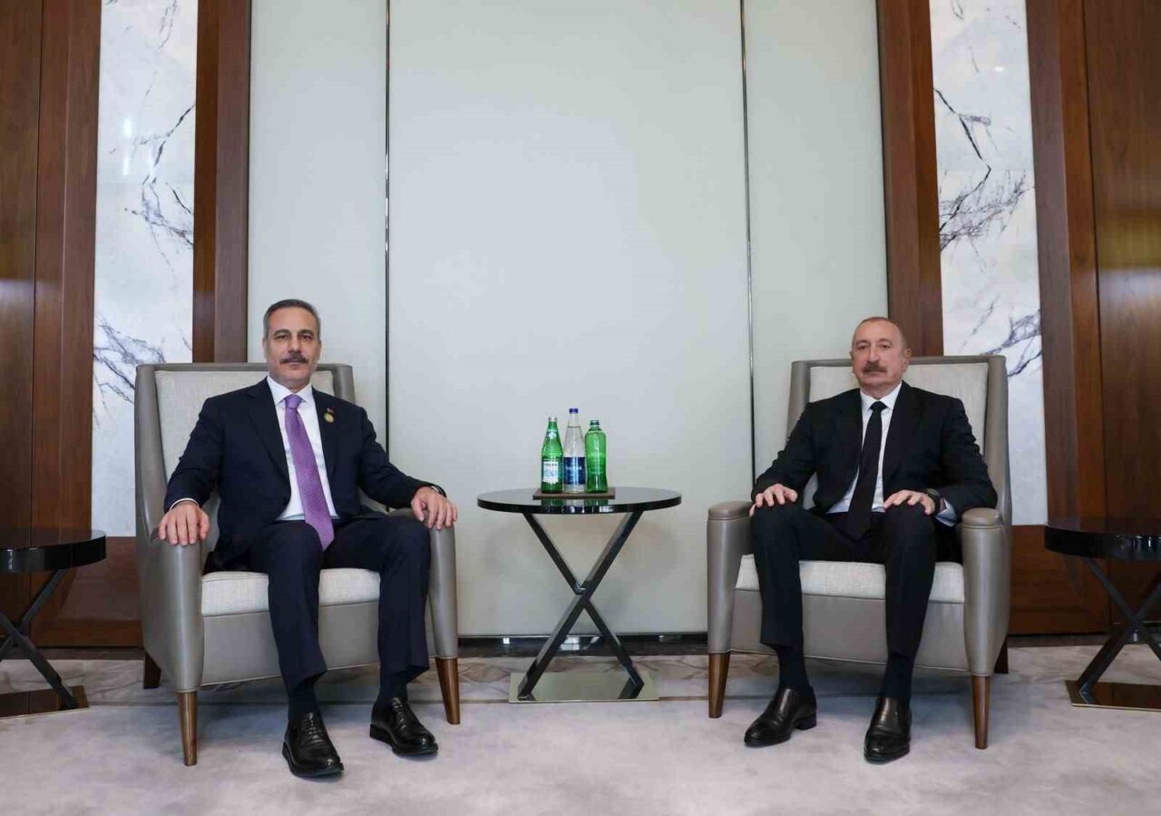 Dışişleri Bakanı Fidan, Azerbaycan Cumhurbaşkanı Aliyev tarafından kabul edildi