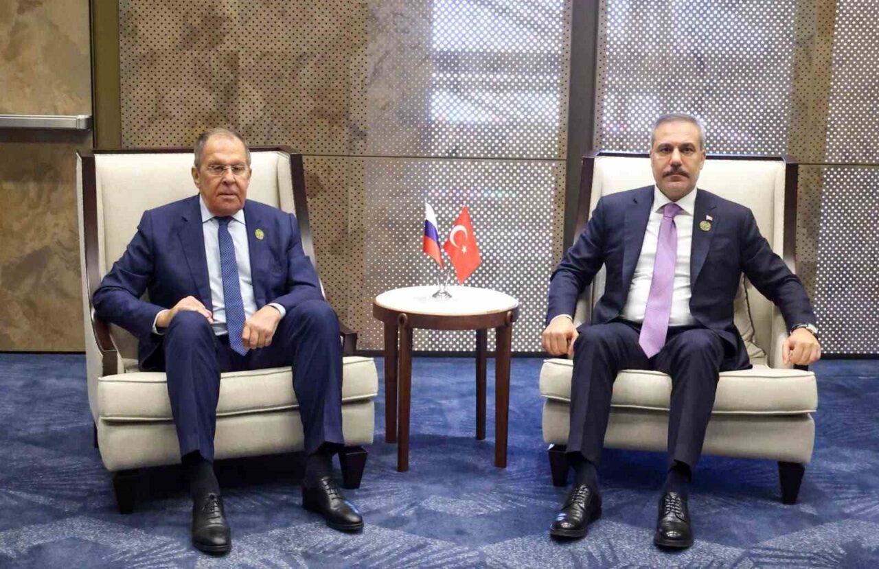 Dışişleri Bakanı Fidan, Rusya Dışişleri Bakanı Lavrov ile görüştü