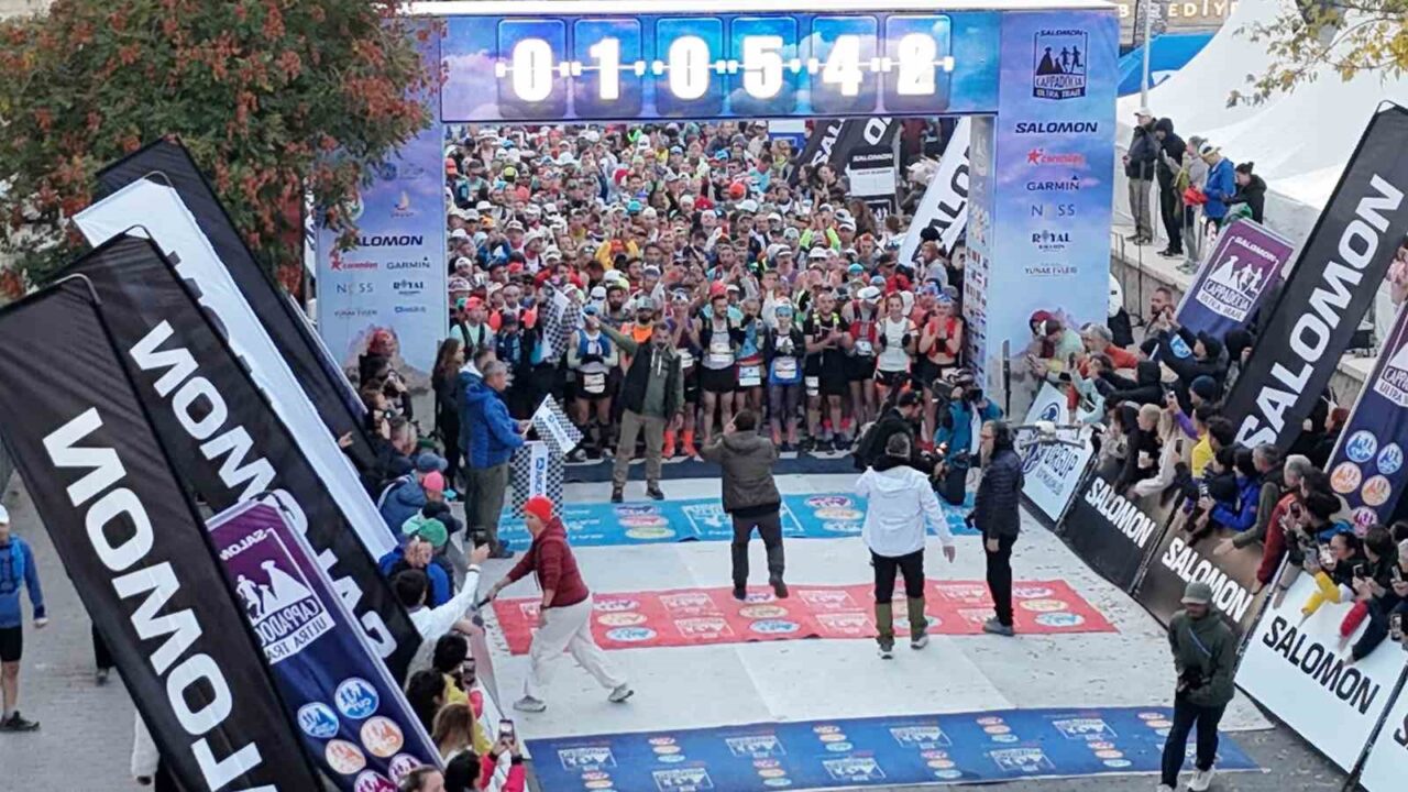 Kapadokya Ultra Trail’e 78 ülkeden 2 bin 954 sporcu katılacak