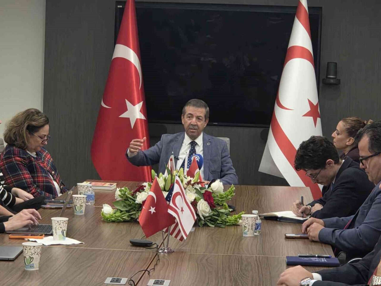 KKTC Dışişleri Bakanı Ertuğruloğlu: “Rumlarla yeni bir ortaklık kurma diye bir seçenek yok”