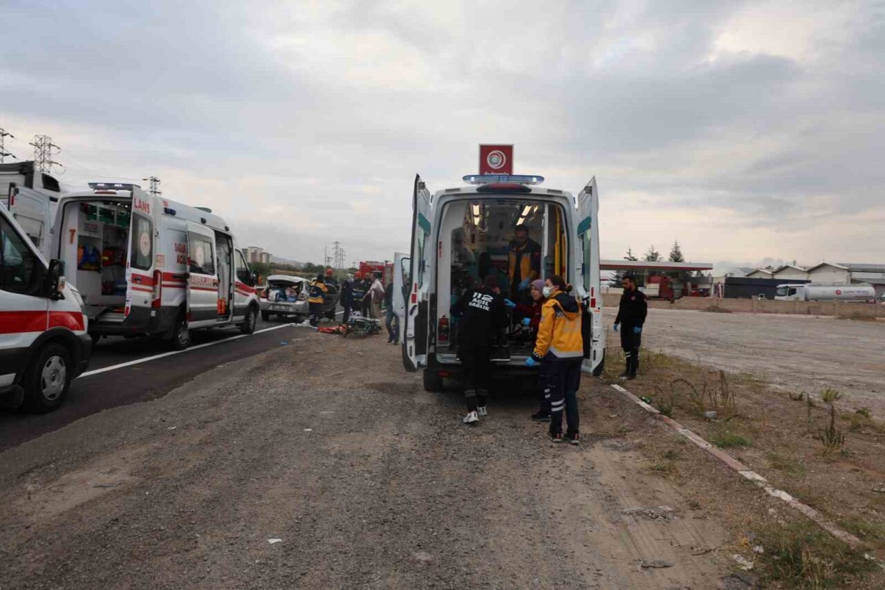 Nevşehir’de otomobiller çarpıştı: 7 yaralı