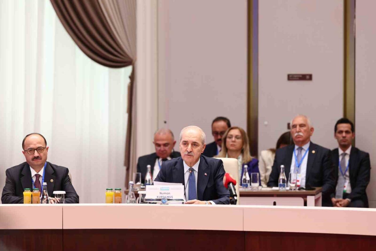 TBMM Başkanı Kurtulmuş: “Türk dünyasının her köşesinde refahın halklarımıza ulaşması için azimle çalışmayı sürdüreceğiz”